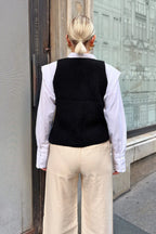 Siyah 3 Düğmeli Selanik Örgü Kadın Triko Hırka